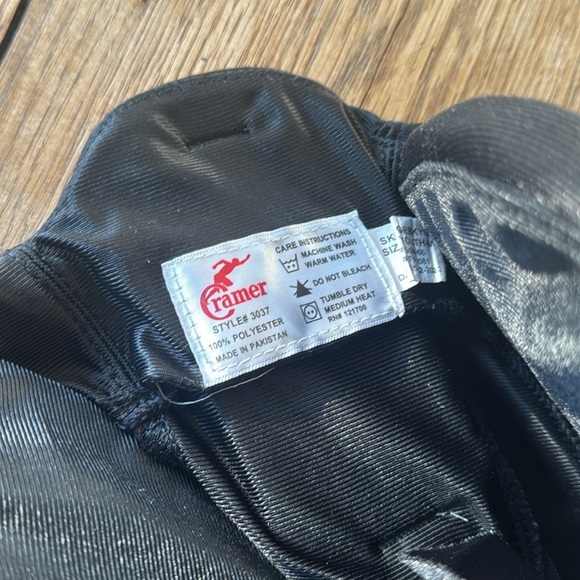 Cramer youth medium black Football Game Pants - Picture 2 of 6